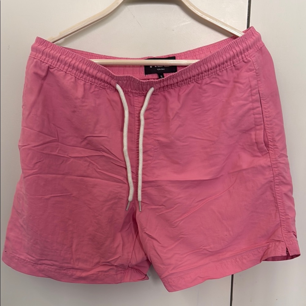 RSQ Pink Athletic Shorts Lightweight Elastic Waist